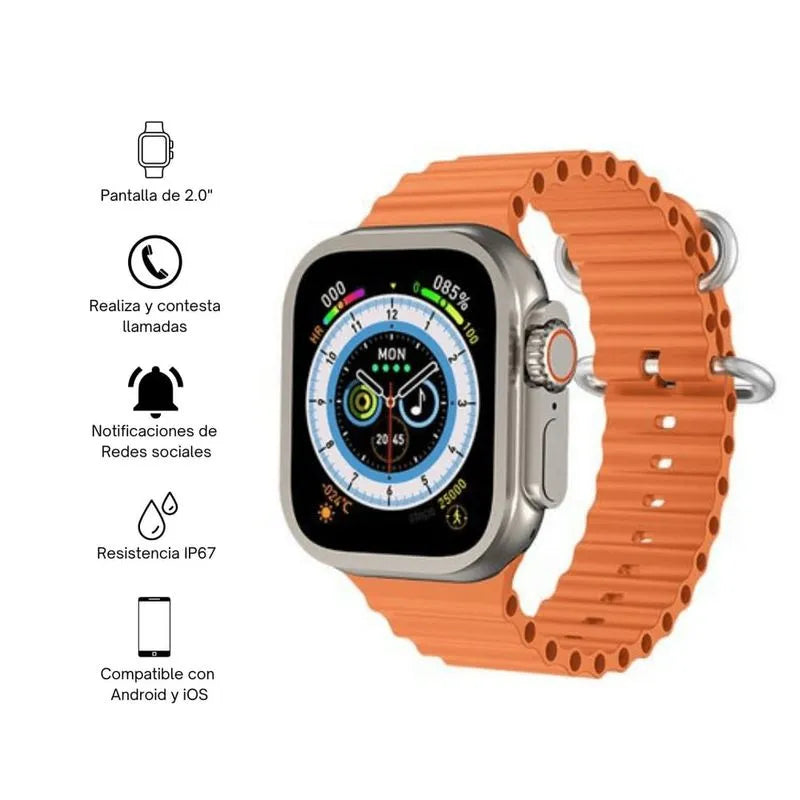 reloj inteligente smartwatch ultra t800